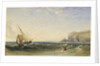 Fishing smacks by Clamshell Cove on the Island of Staffa with Iona in the distance, 1853 by Anthony vandyke Copley Fielding
