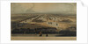 An elevated view of the West India Docks by William Daniell
