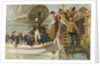 Good-Bye My Lads!' Nelson leaving Portsmouth to sail for Trafalgar on the 'Victory by Fred Roe