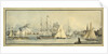 The arrival of His Majesty George the Fourth at Gravesend, after having visited Edinburgh. 1st September 1822 by John Thomas Serres