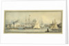 The arrival of His Majesty George the Fourth at Gravesend, after having visited Edinburgh. 1st September 1822 by John Thomas Serres