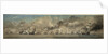An Action of the Second Dutch War, showing the Hollandia disabled on the first day of the Four Days Battle, 1666 by Charles Gore after Willem Van de Velde the Younger