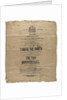 Playbill for Taming of the Shrew by unknown