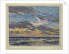 Sunset in the North East Trades, Oct 1925 by Sir Alister Hardy