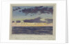 An impression of the ' Green Flash' seen at sunset in the tropics, just south of the equator, Nov 1925 by Sir Alister Hardy