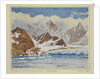 Glacier in West Cumberland Bay - South Georgia, March 1926 by Sir Alister Hardy