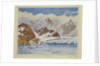 Glacier in West Cumberland Bay - South Georgia, March 1926 by Sir Alister Hardy