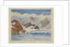 Glacier in West Cumberland Bay - South Georgia, March 1926 by Sir Alister Hardy
