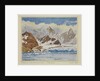 Glacier in West Cumberland Bay - South Georgia, March 1926 by Sir Alister Hardy