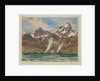 Evening at Grytviken, South Georgia, Jan 1927 by Sir Alister Hardy