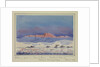 Evening glow on Mount Parry, Brabant Island, Palmer Archipelago, March 1927 by Sir Alister Hardy