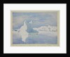 Mount Parry, Brabant Island, from Melchior Islands, Palmer Archipelago (unfinished sketch), March 1927 by Sir Alister Hardy
