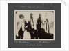 E.H. Shackleton, Captain Scott and Dr Wilson from National Antarctic Expedition photo album by Sir Ernest Henry Shackleton