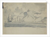 View of Table Bay with ships by John Everett