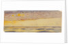Seascape, yellow sea and purple clouds by John Everett