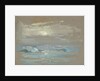 Seascape. Moonlight over a calm sea by John Everett