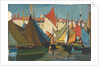 La Rochelle: fishing boats in the harbour by John Everett
