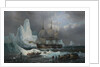 HMS Erebus in the Ice, 1846 by Francois Etienne Musin
