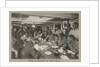 Group of scientists and officers in Wardroom of Terra Nova by Herbert George Ponting