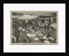 Group of scientists and officers in Wardroom of Terra Nova by Herbert George Ponting
