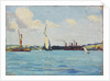 A sailing barge by John Everett