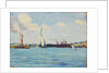 A sailing barge by John Everett