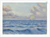 A sailing ship by John Everett