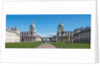 The grounds of the Old Royal Naval College towards the Queen's House and the Royal Observatory, Greenwich, London by National Maritime Museum