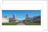 The grounds of the Old Royal Naval College towards the Queen's House and the Royal Observatory, Greenwich, London by National Maritime Museum