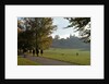 Autumnal image of the Royal Observatory Greenwich including, Flamsteed House, Peter Harrison Planetarium & Altazimuth building in the park by National Maritime Museum