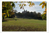 Autumnal image of the Royal Observatory Greenwich including, Flamsteed House, Peter Harrison Planetarium & Altazimuth building and the park by National Maritime Museum