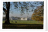 Autumnal image of the Queens House in Greenwich including views from in the park by National Maritime Museum