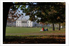 Autumnal image of the Queens House in Greenwich including views from in the park by National Maritime Museum