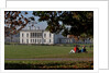 Autumnal image of the Queens House in Greenwich including views from in the park by National Maritime Museum