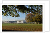 Autumnal image of the Queens House in Greenwich including views from in the park. by National Maritime Museum