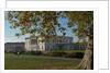 Autumnal image of the Queens House in Greenwich including views from in the park by National Maritime Museum