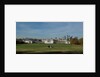 Autumnal image of the Queens House in Greenwich including a view from General Wolfe statue & the park by National Maritime Museum