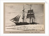 The Terra Nova (1884) held up in the pack ice by Herbert George Ponting
