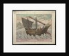 Naves et China et Java (sailing vessel of China & Java,1599) by Ioa a Doc