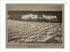 Weathered ice after blizzard at Cape Evans, looking to Castle Rock. by Herbert George Ponting