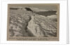 Weathered ice after blizzard at Cape Evans, and crevasse, looking towards Turks Head. by Herbert George Ponting