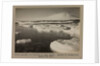 Young pancake ice forming at West Beach. Erebus in background. by Herbert George Ponting