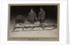 Dr. Wilson, Cherry-Garrard and Ford with a sea leopard on sledge by Herbert George Ponting