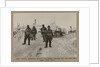 Captain Scott, Simpson, Bowers and Evans leaving for the West Mts by Herbert George Ponting