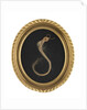 Framed and bound pigtail of John Adams by Unknown