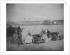 Royal William Victualling Yard, Plymouth, from Mount Edgecombe. Inversed digital file to create b&w positive by vWilliam Henry Fox Talbot; Nicolaas Henneman