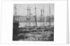 Looking across the Seine at Rouen. Inversed digital file to create b&w positive by William Henry Fox Talbot