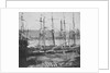 Looking across the Seine at Rouen. Inversed digital file to create b&w positive by William Henry Fox Talbot