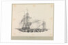 HMS 'Hyperion' Capt Cunby. Capture of the Rattlesnake after a chase of 48 hours by Midshipman Charles W. Browne