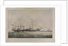 British and North American Royal Mail Steam packets, 'Britannia', 'Acadia', 'Caledonia' & 'Columbia', of 1200 Tons, and 440 horsepower each by William John Huggins; Edward Duncan